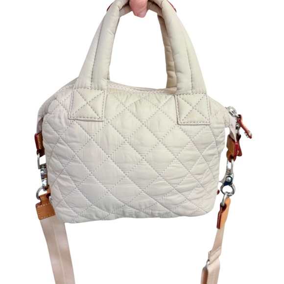 MZ Wallace Micro Sutton Tote In cream - Picture 3 of 16